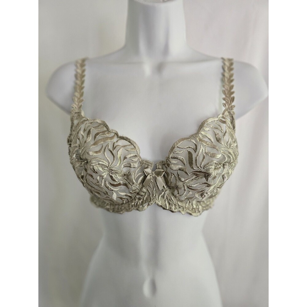 Wacoal Bra Womens Green Unpadded Underwire Bra Size 36C